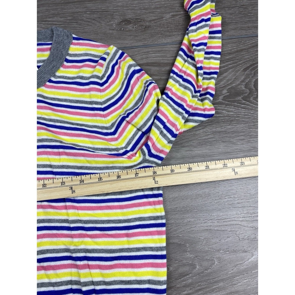J Crew Women's Long Sleeve Striped Sweater Top Multicolor Size Large New - Picture 7 of 8